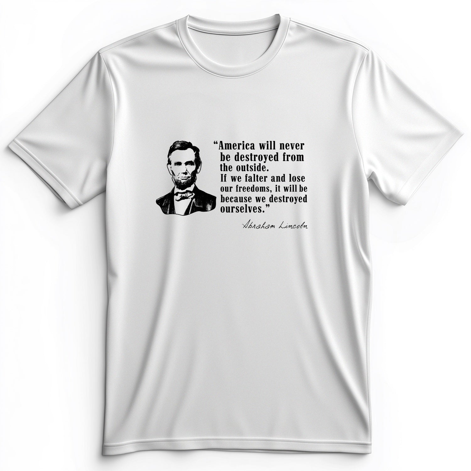 Destroyed Ourselves Lincoln Premium Tee