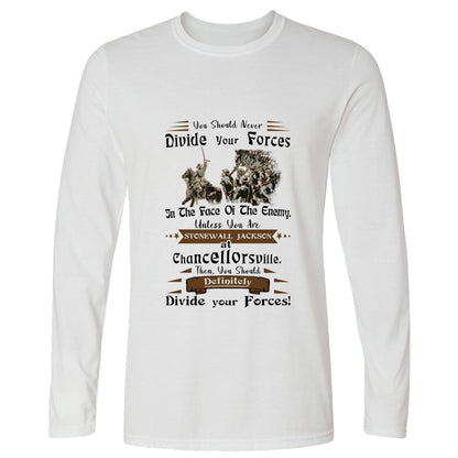 Dividing Forces Long Sleeve T-Shirt