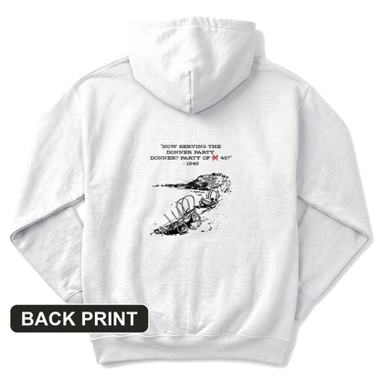 Donner Party Back Print Hoodie