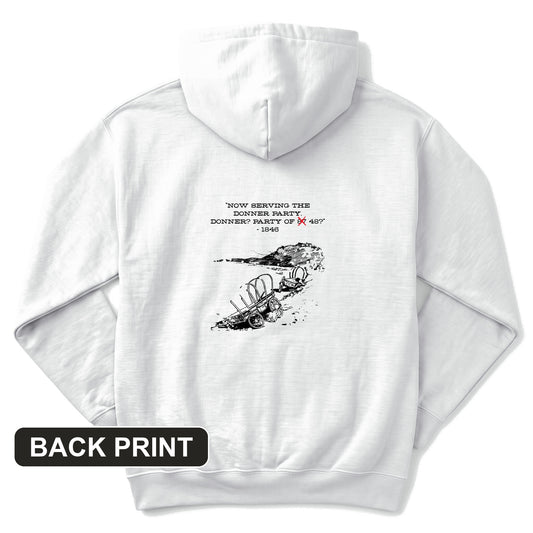 Donner Party Back Print Hoodie