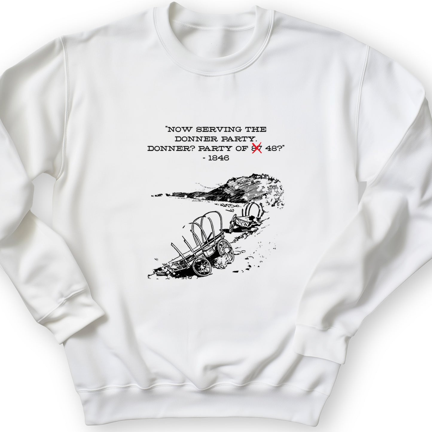Donner Party Crewneck