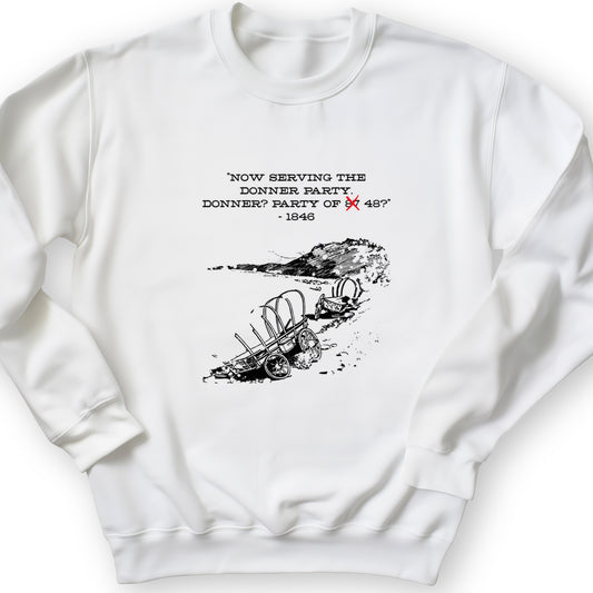 Donner Party Crewneck