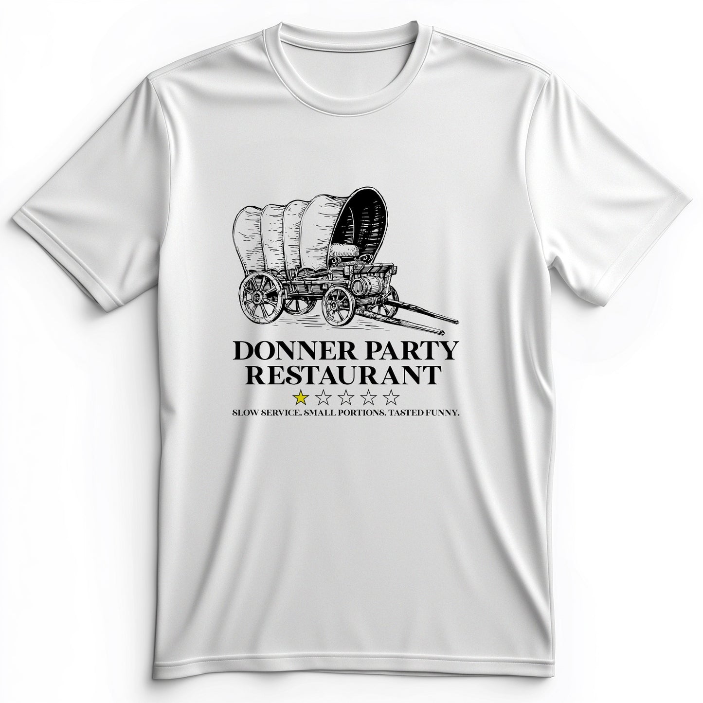 Donner Party Restaurant Review Premium Tee