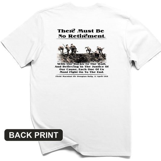 Douglas Haig Back Print T-Shirt