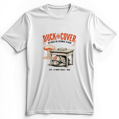 Duck And Cover Premium Tee