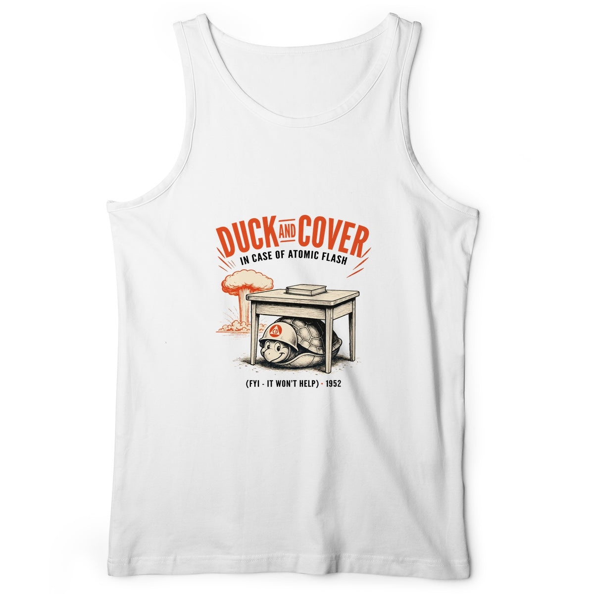 Duck And Cover Tank Top