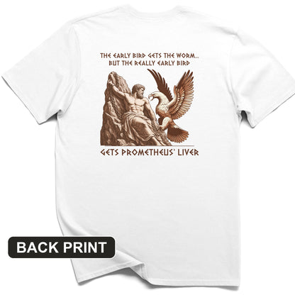 Early Bird Back Print T-Shirt