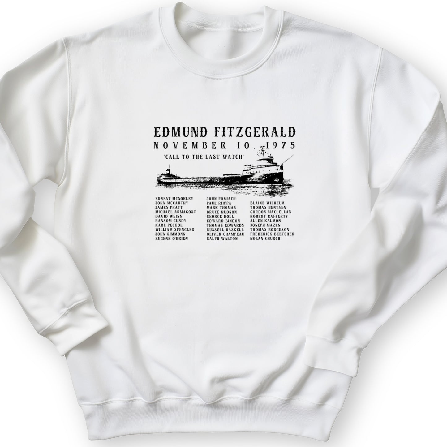 Edmund Fitzgerald Crewneck