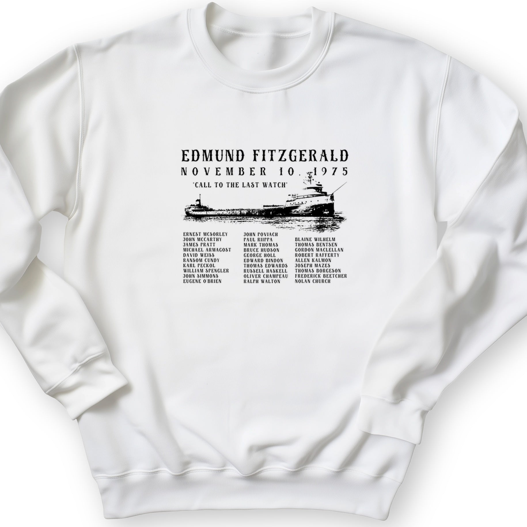 Edmund Fitzgerald Crewneck