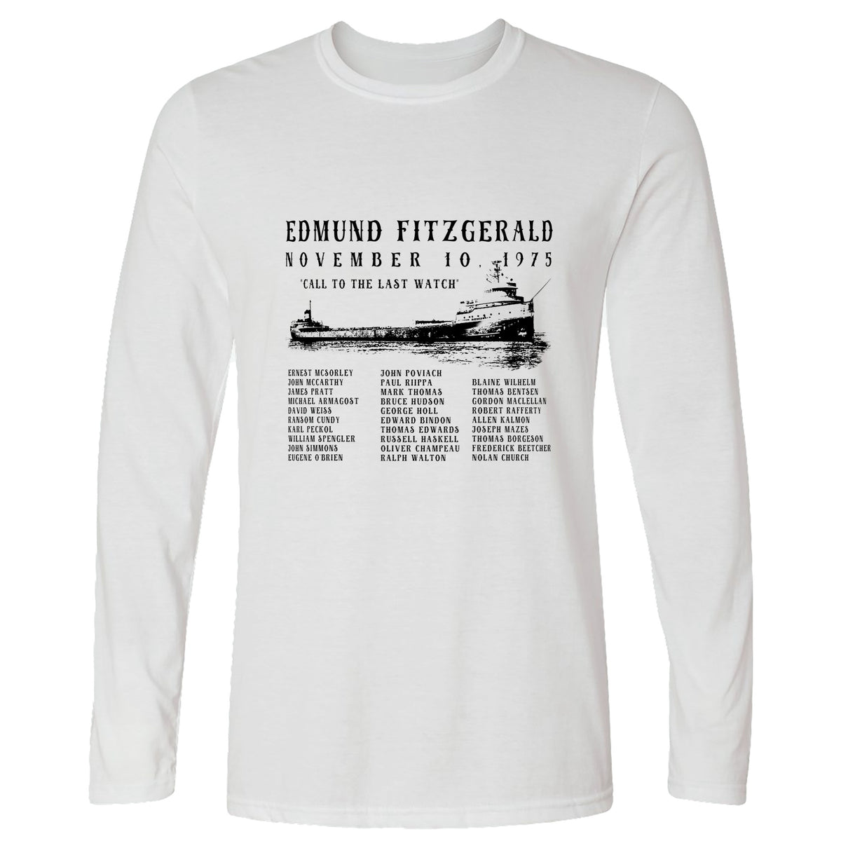 Edmund Fitzgerald Long Sleeve T-Shirt