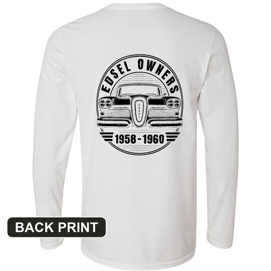 Edsel Back Print Long Sleeve T-Shirt