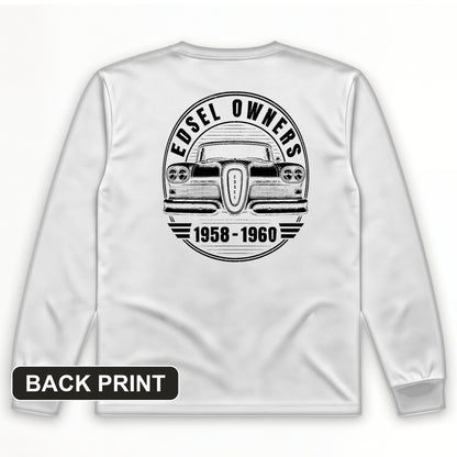 Edsel Back Print Long Sleeve T-Shirt