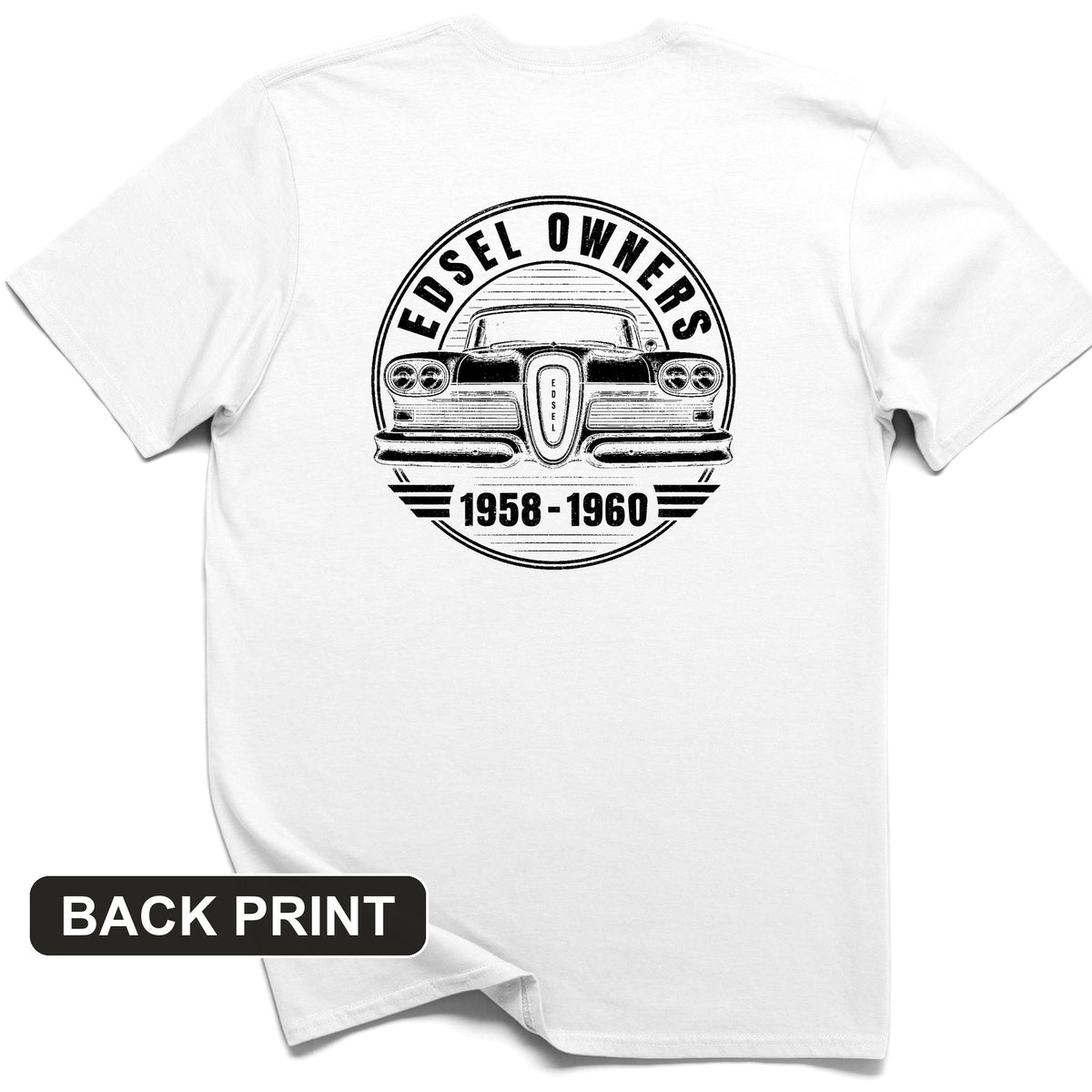 Edsel Back Print T-Shirt