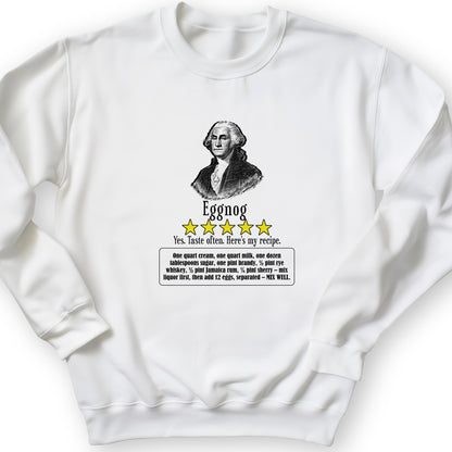 Eggnog George Washington Crewneck