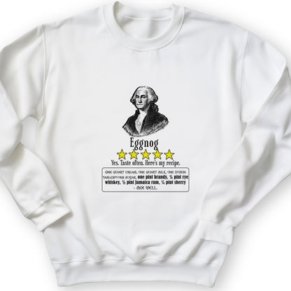 Eggnog George Washington Crewneck