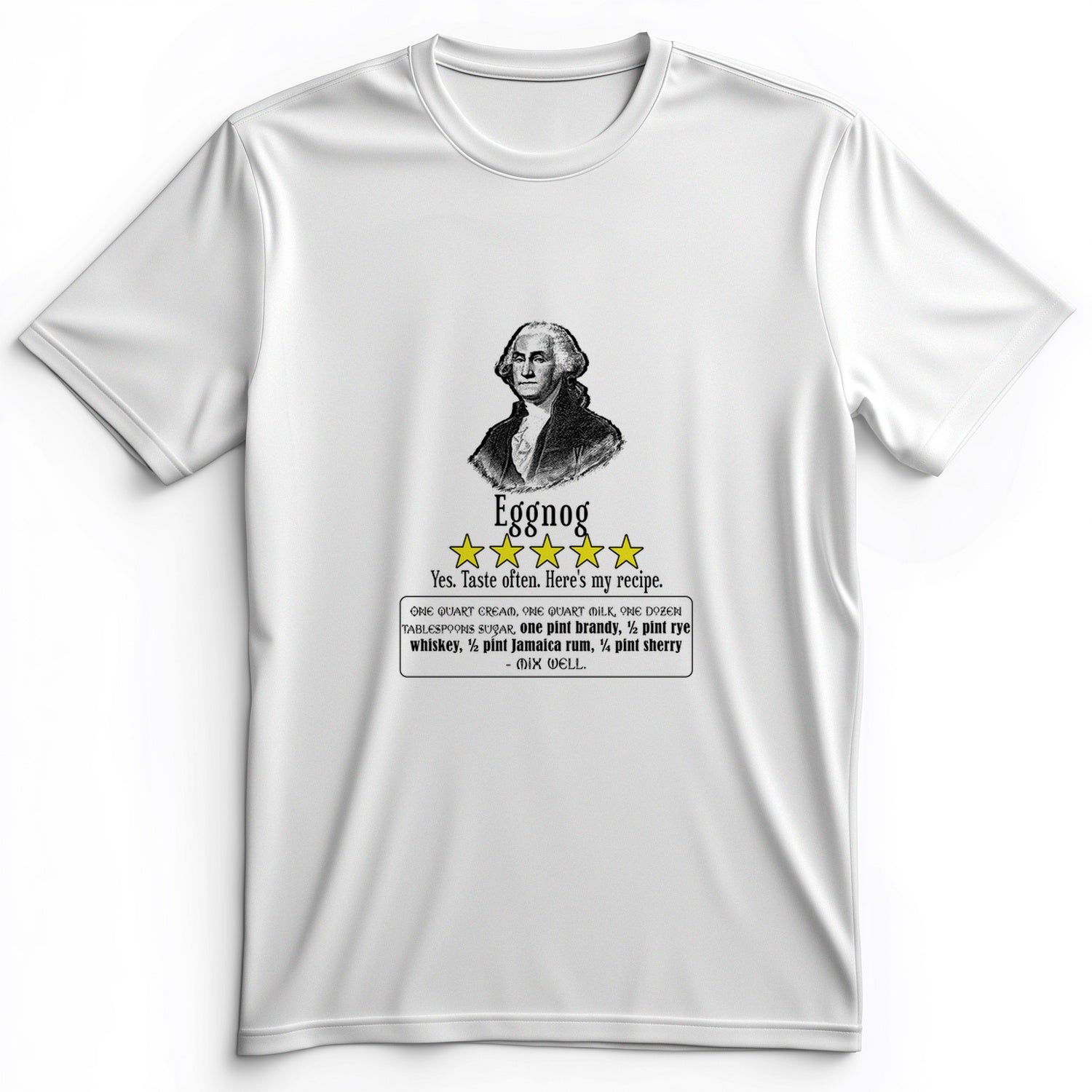 Eggnog George Washington Premium Tee