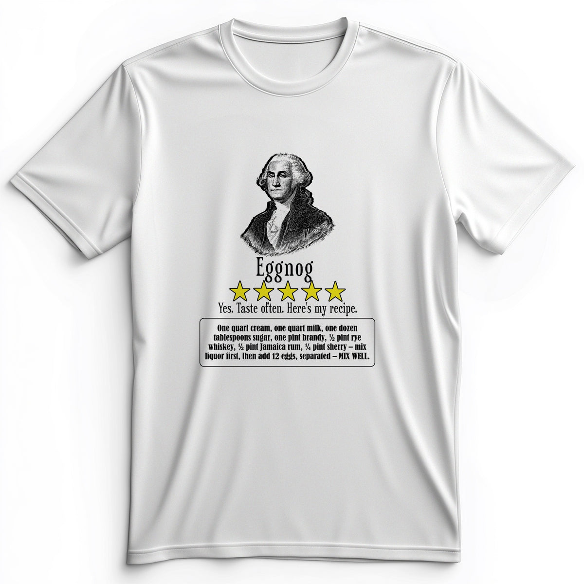 Eggnog George Washington Premium Tee