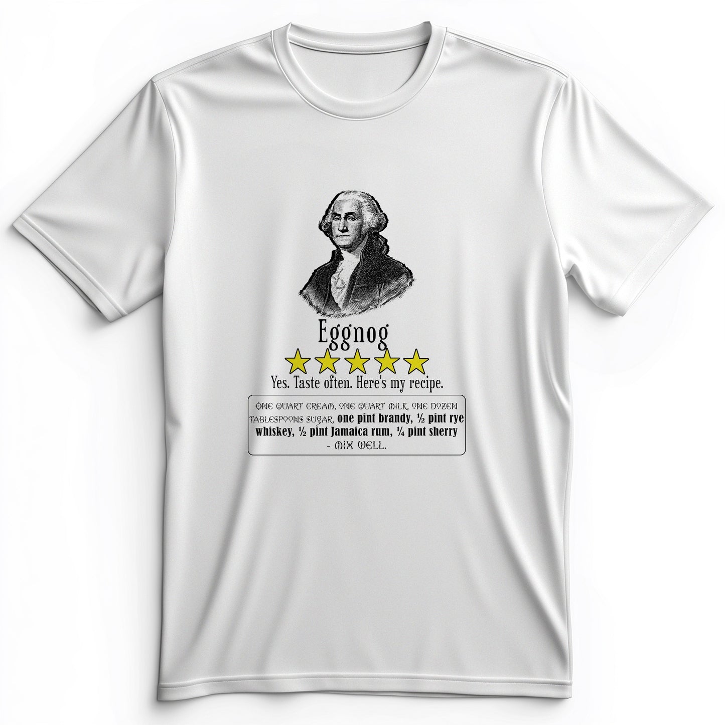 Eggnog George Washington Premium Tee