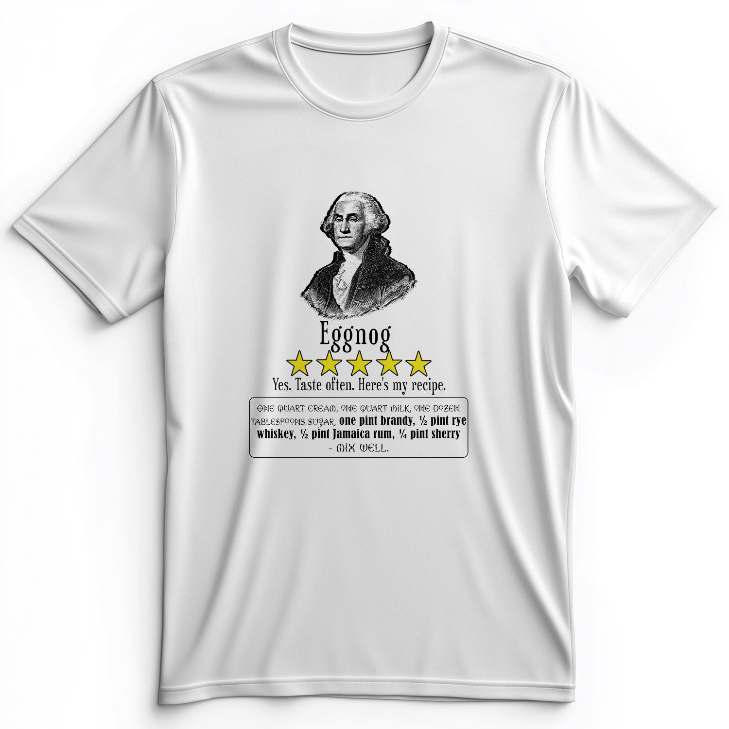Eggnog George Washington Premium Tee
