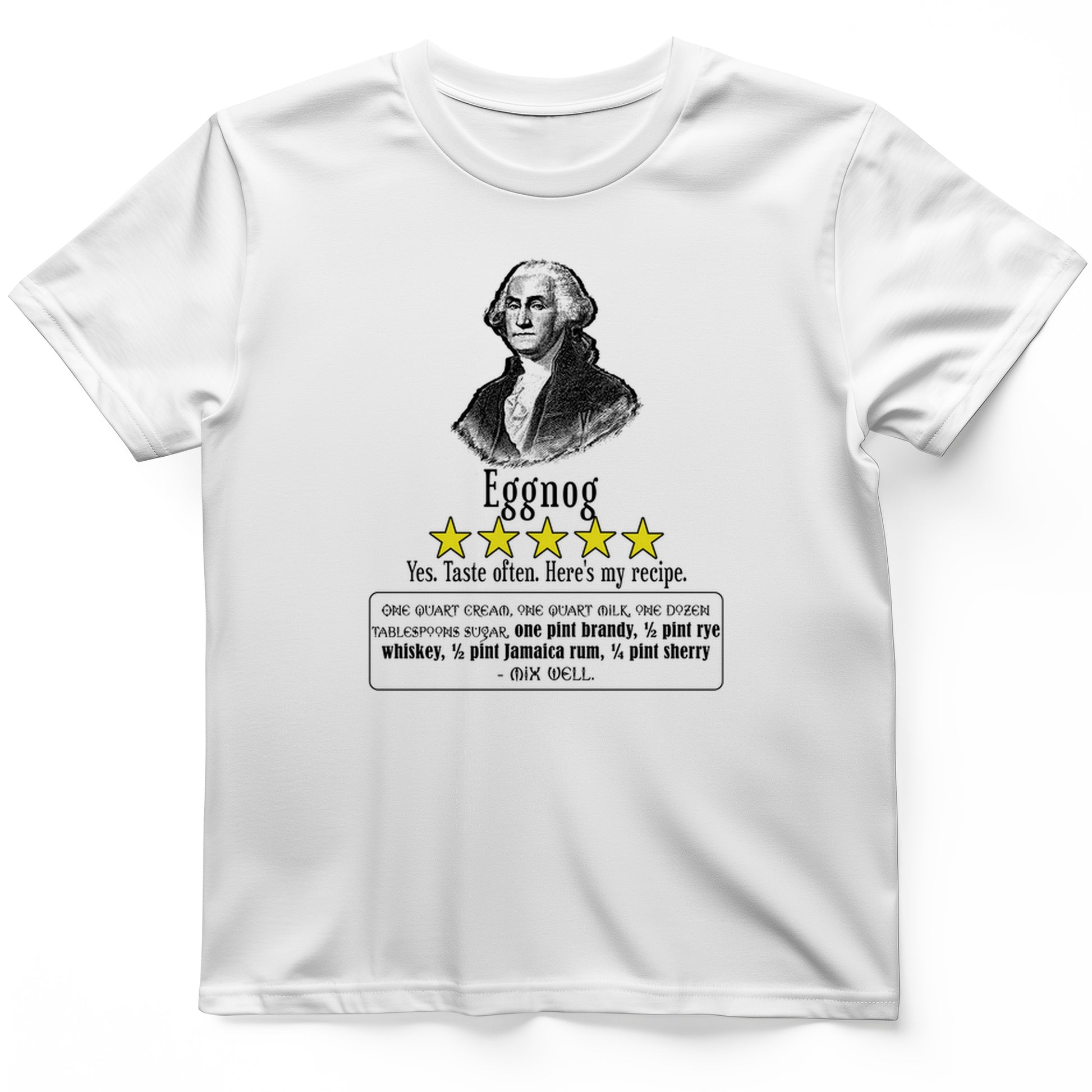 Eggnog George Washington T-Shirt