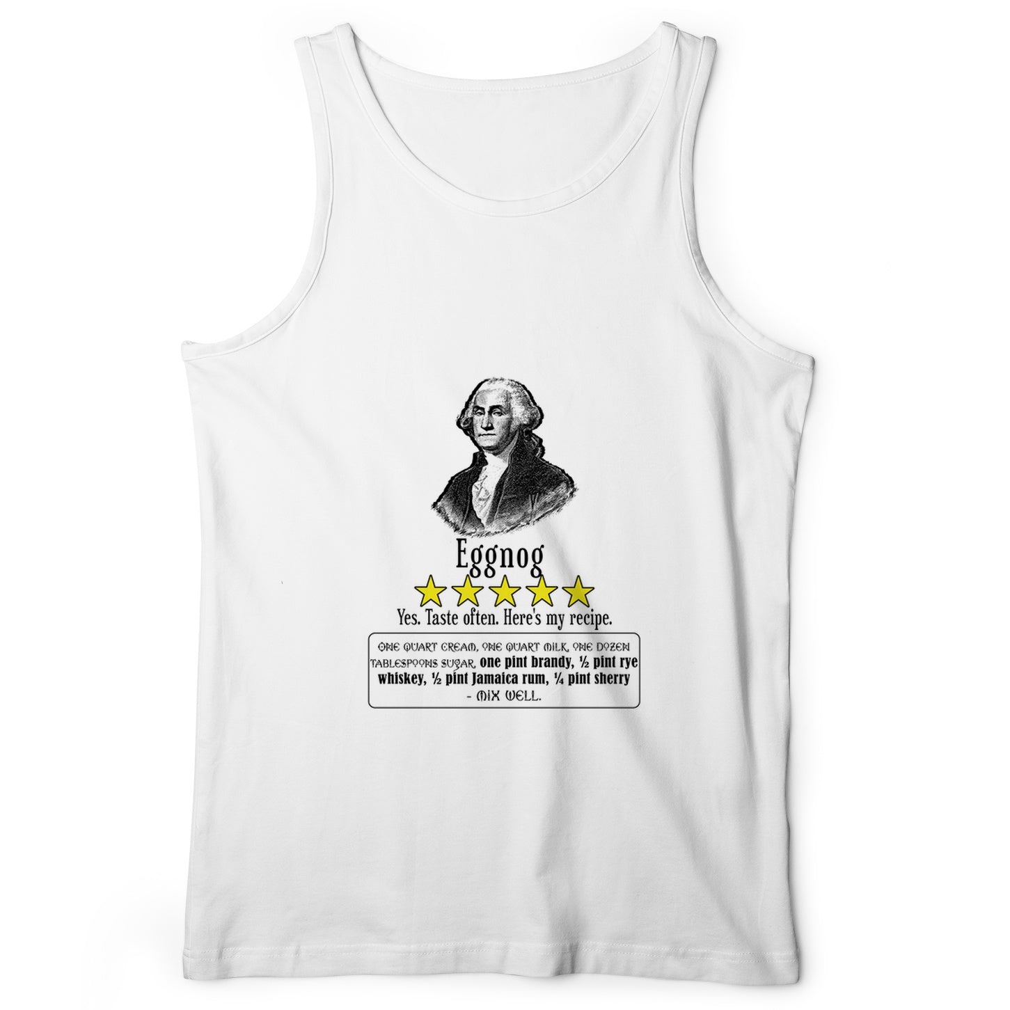 Eggnog George Washington Tank