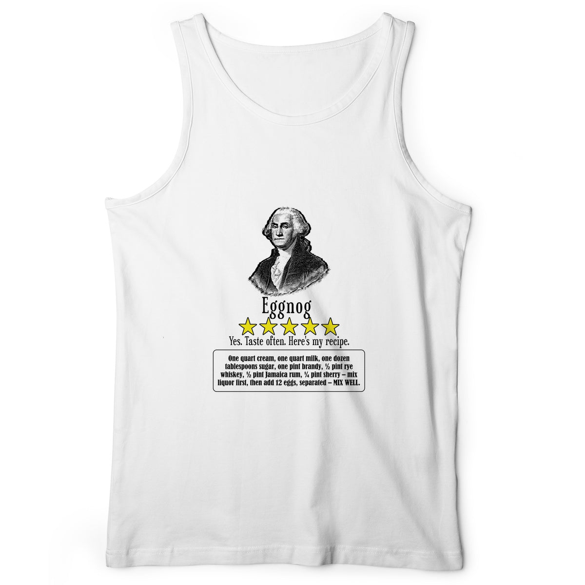 Eggnog George Washington Tank