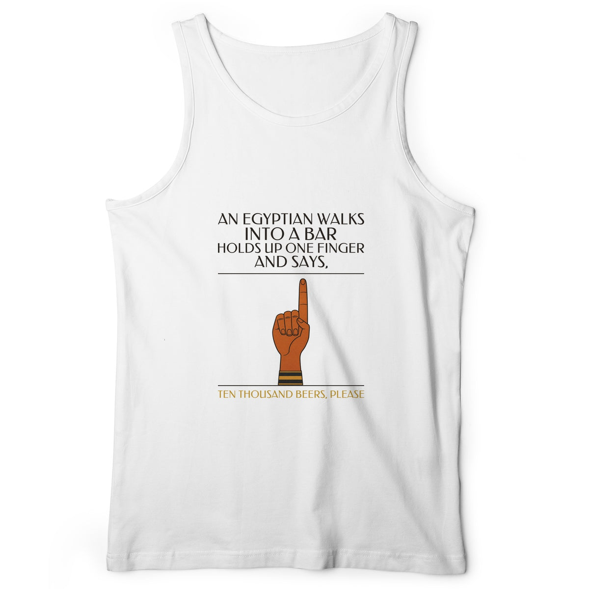 Egyptian Walks Into A Bar Tank Top