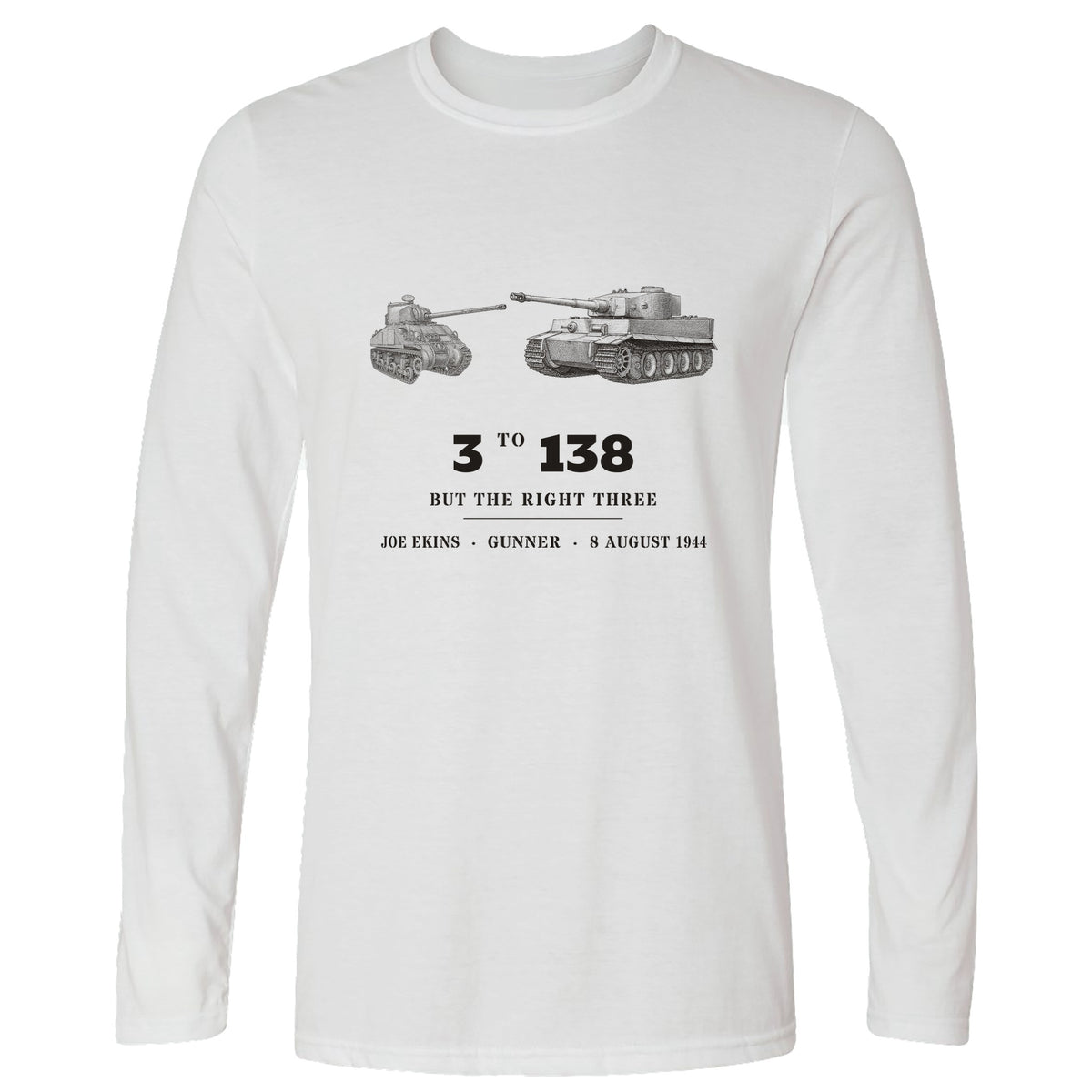 Ekins 3 To 138 Long Sleeve T-Shirt