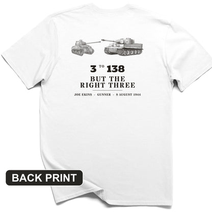 Ekins 3 To 138 Back Print T-Shirt