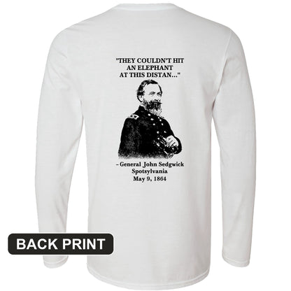 Elephant Back Print Long Sleeve T-Shirt