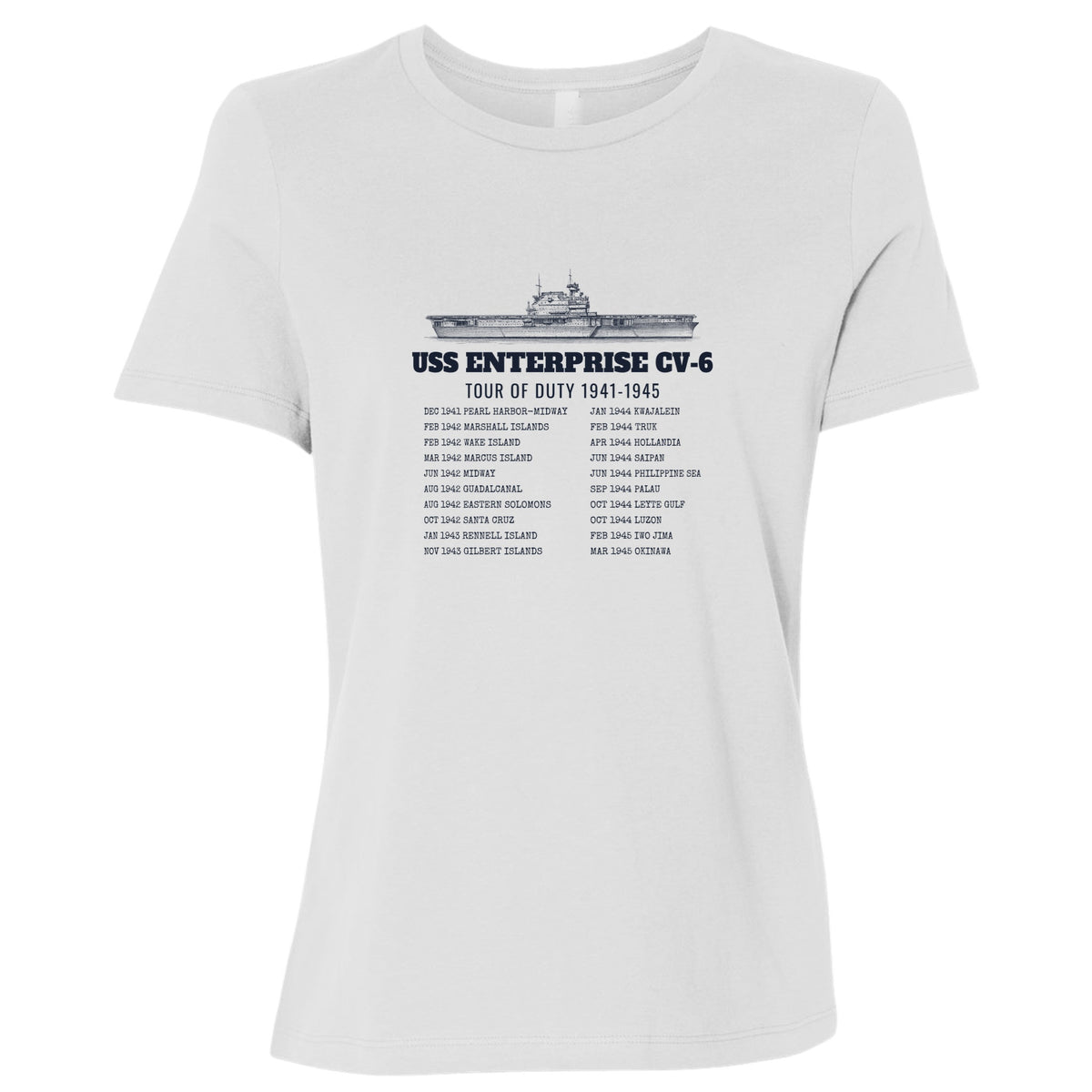 Enterprise Tour Of Duty Women's T-Shirt