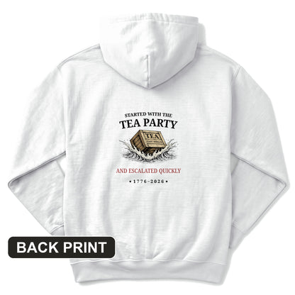 Escalated Quickly Back Print Hoodie