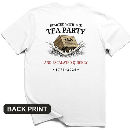 Escalated Quickly Back Print T-Shirt