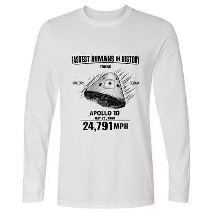 Fastest Humans Long Sleeve T-Shirt