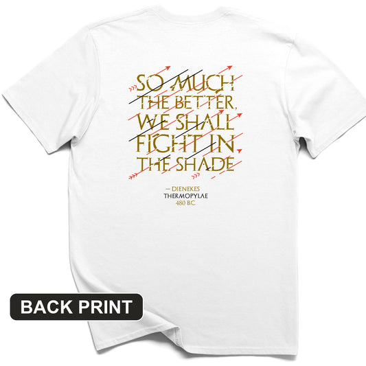 Fight In The Shade Back Print T-Shirt