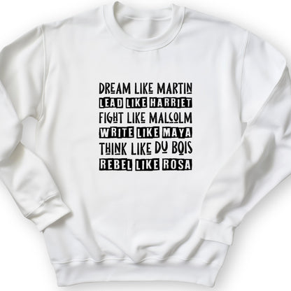 Fight Think Rebel Crewneck