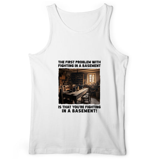 Fighting In A Basement Tank Top