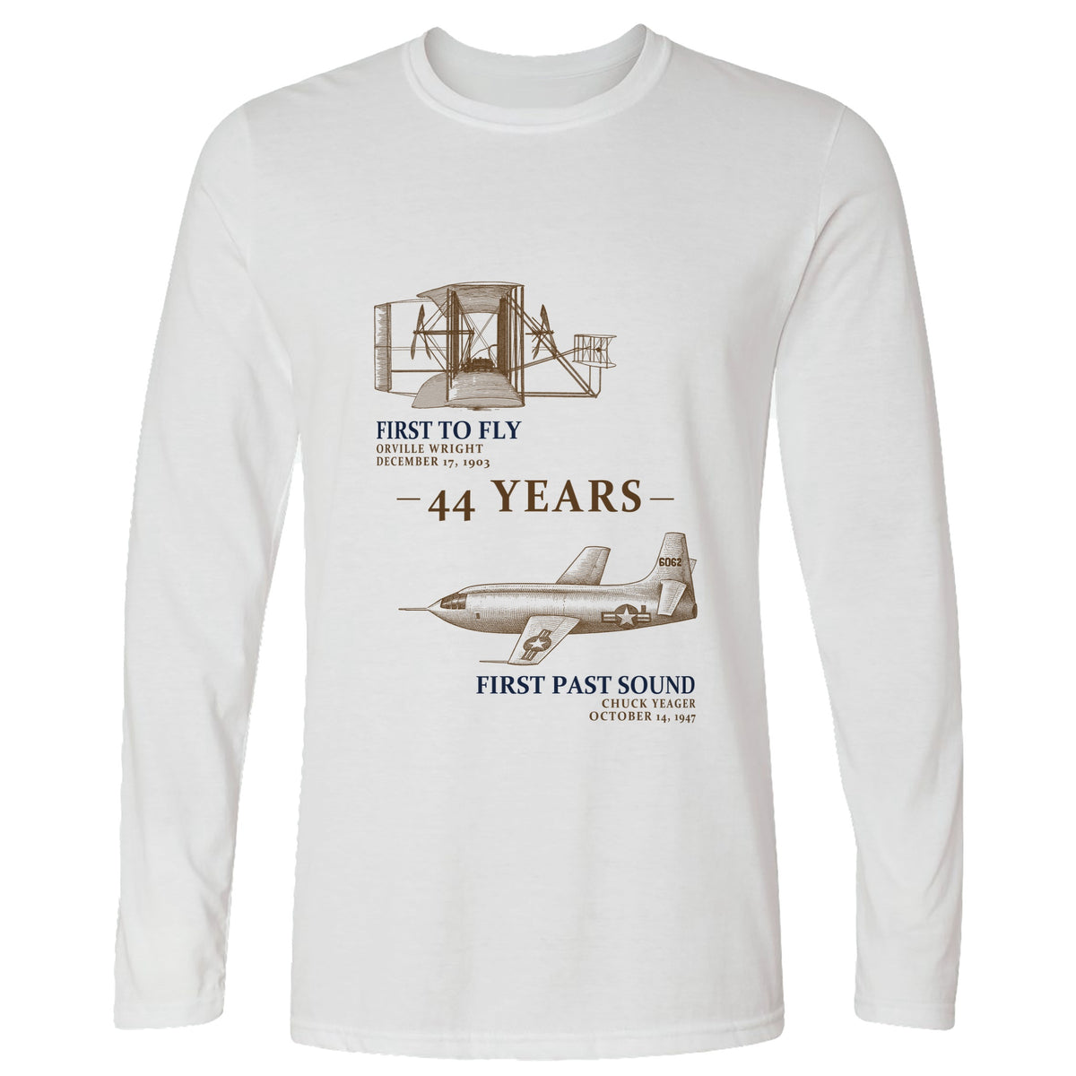 First To Fly - First Past Sound Long Sleeve T-Shirt