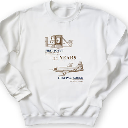 First To Fly - First Past Sound Sweatshirt