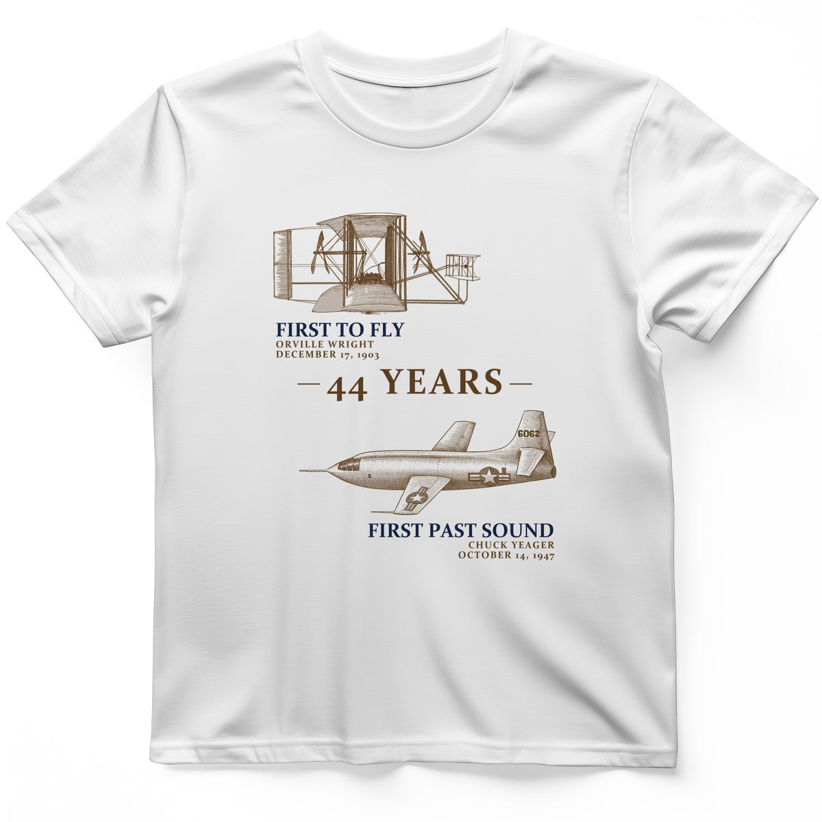 First To Fly - First Past Sound T-Shirt