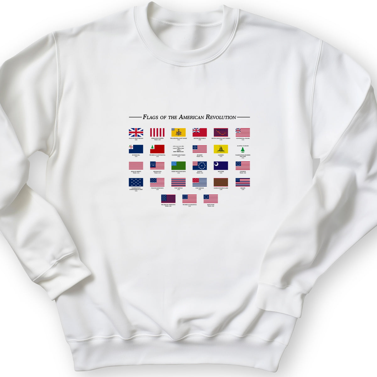Flags Of The Revolution Crewneck