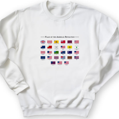 Flags Of The Revolution Crewneck