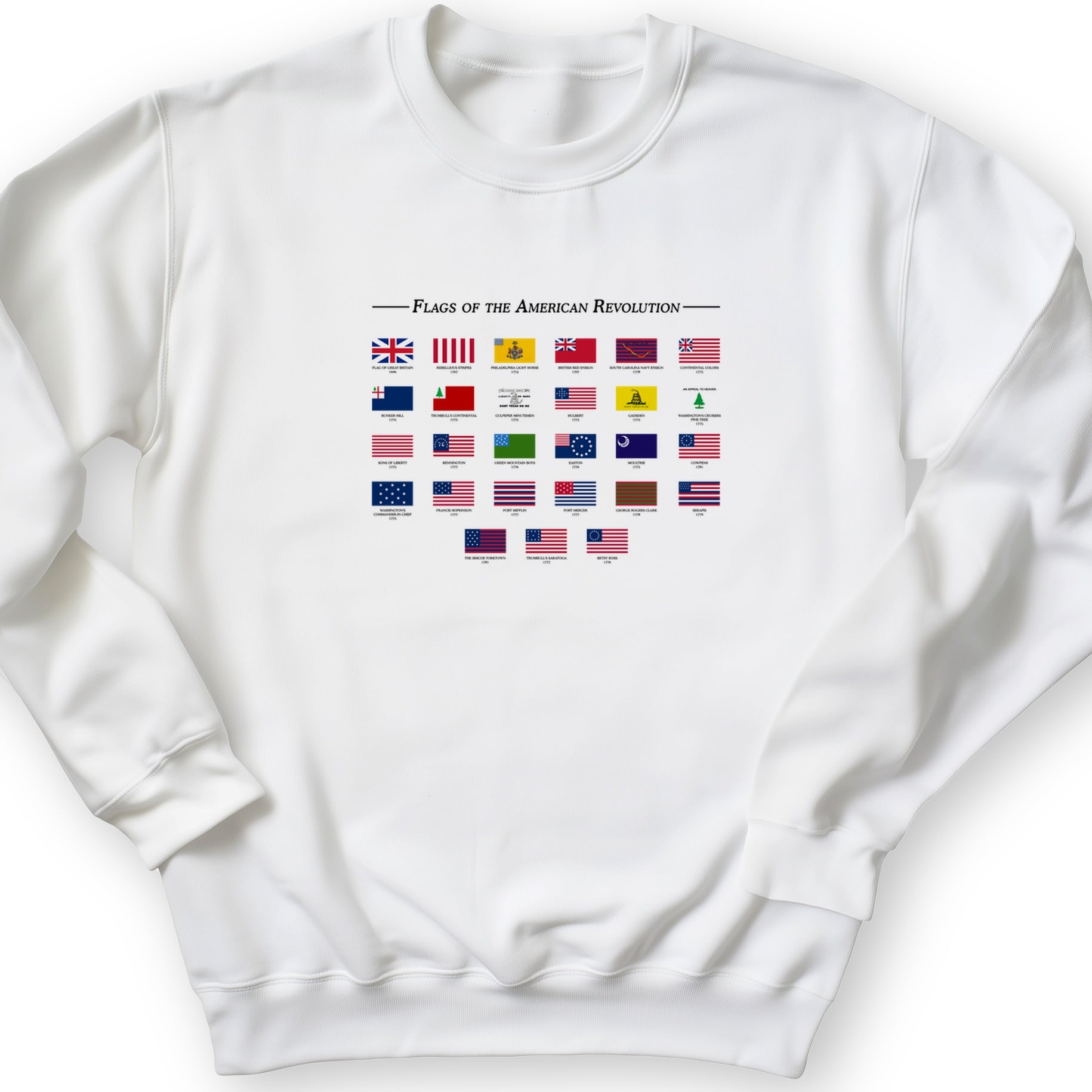 Flags Of The Revolution Crewneck