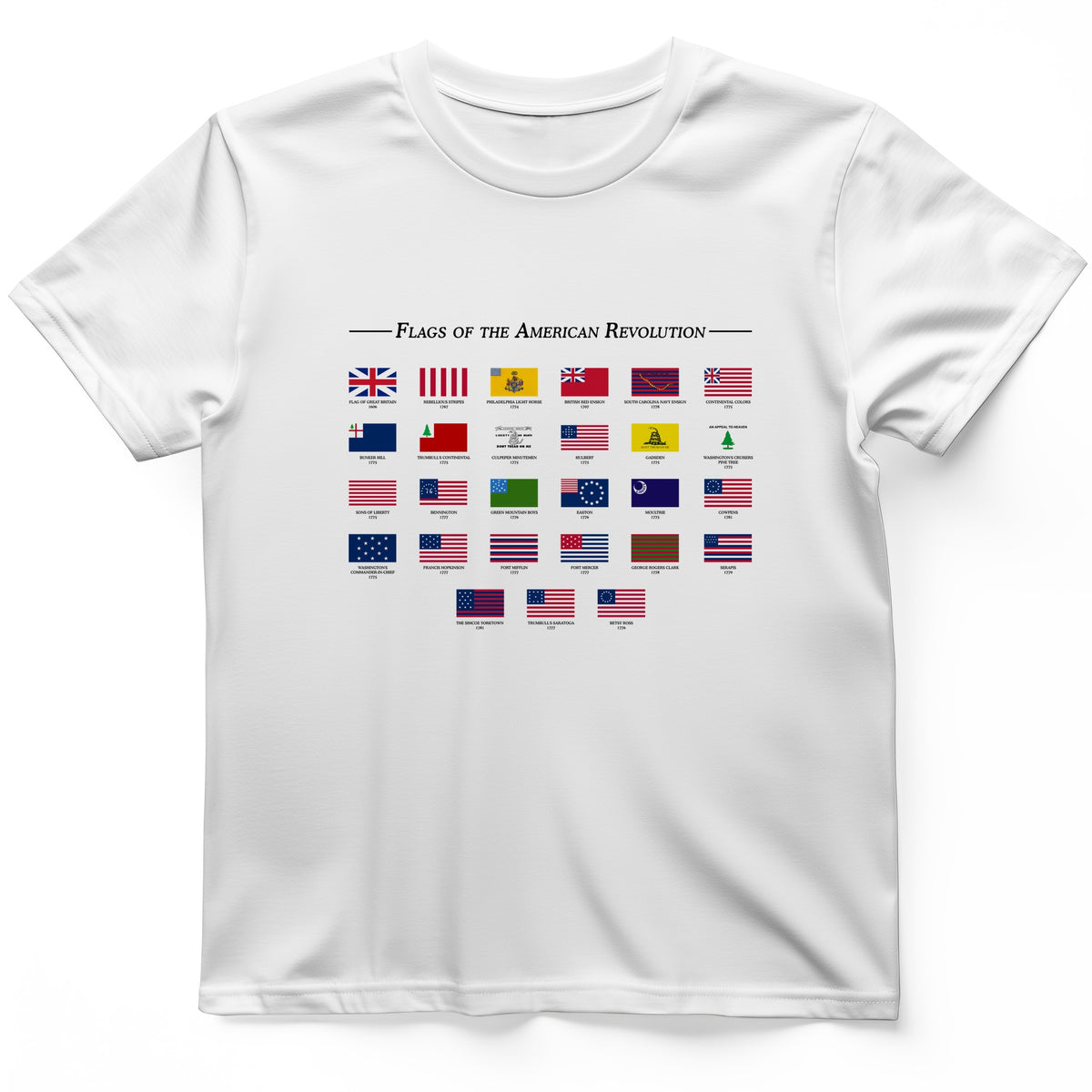 Flags Of The Revolution T-Shirt
