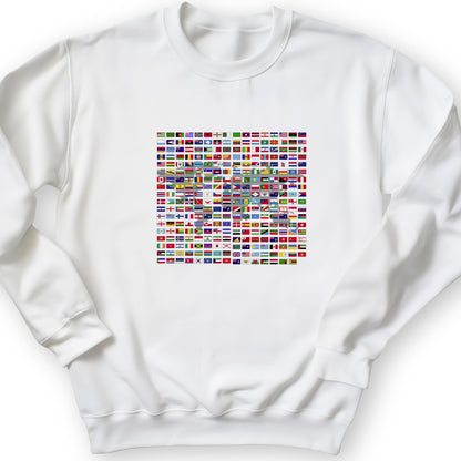 Flags of the World Crewneck
