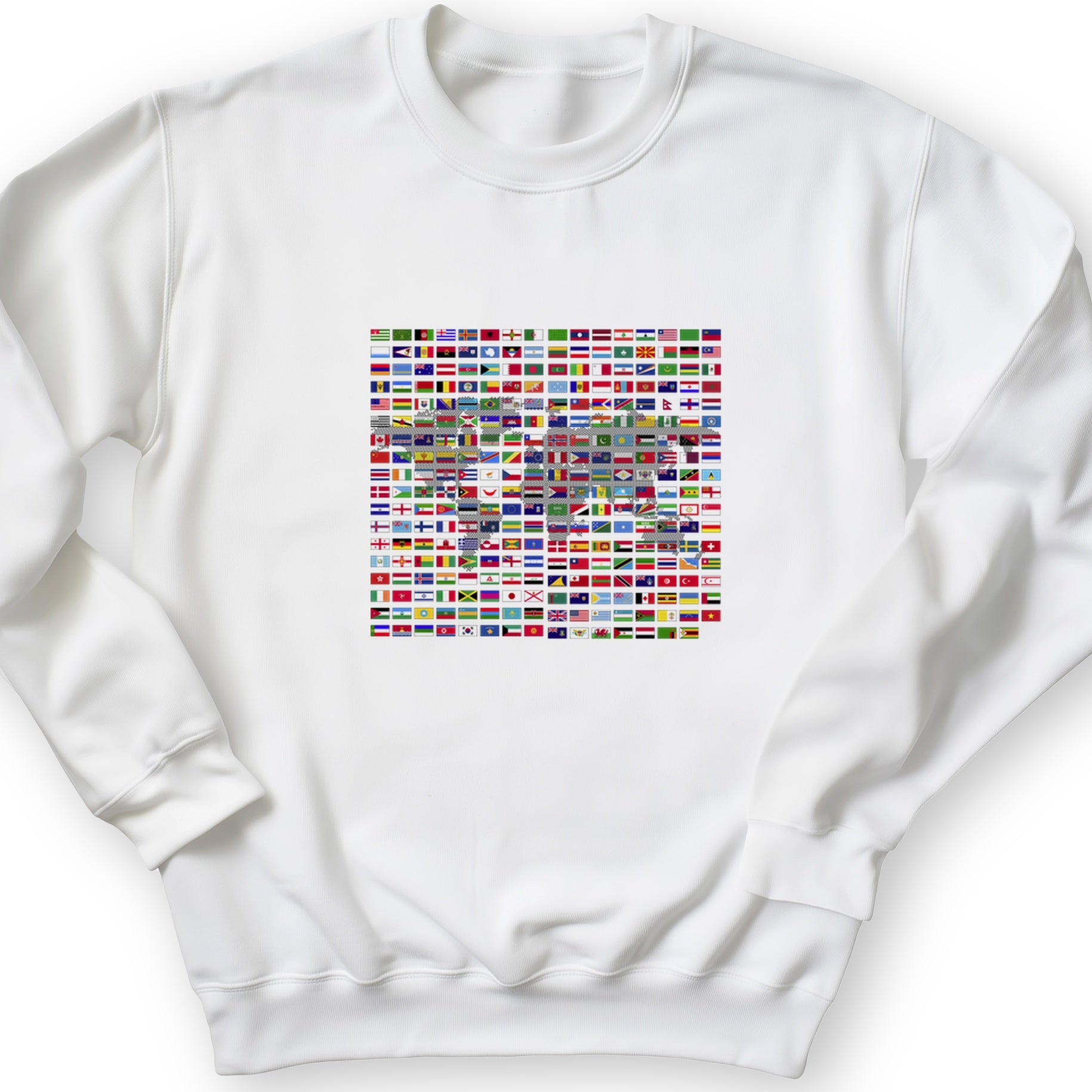 Flags of the World Crewneck