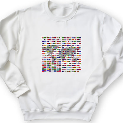 Flags of the World Crewneck