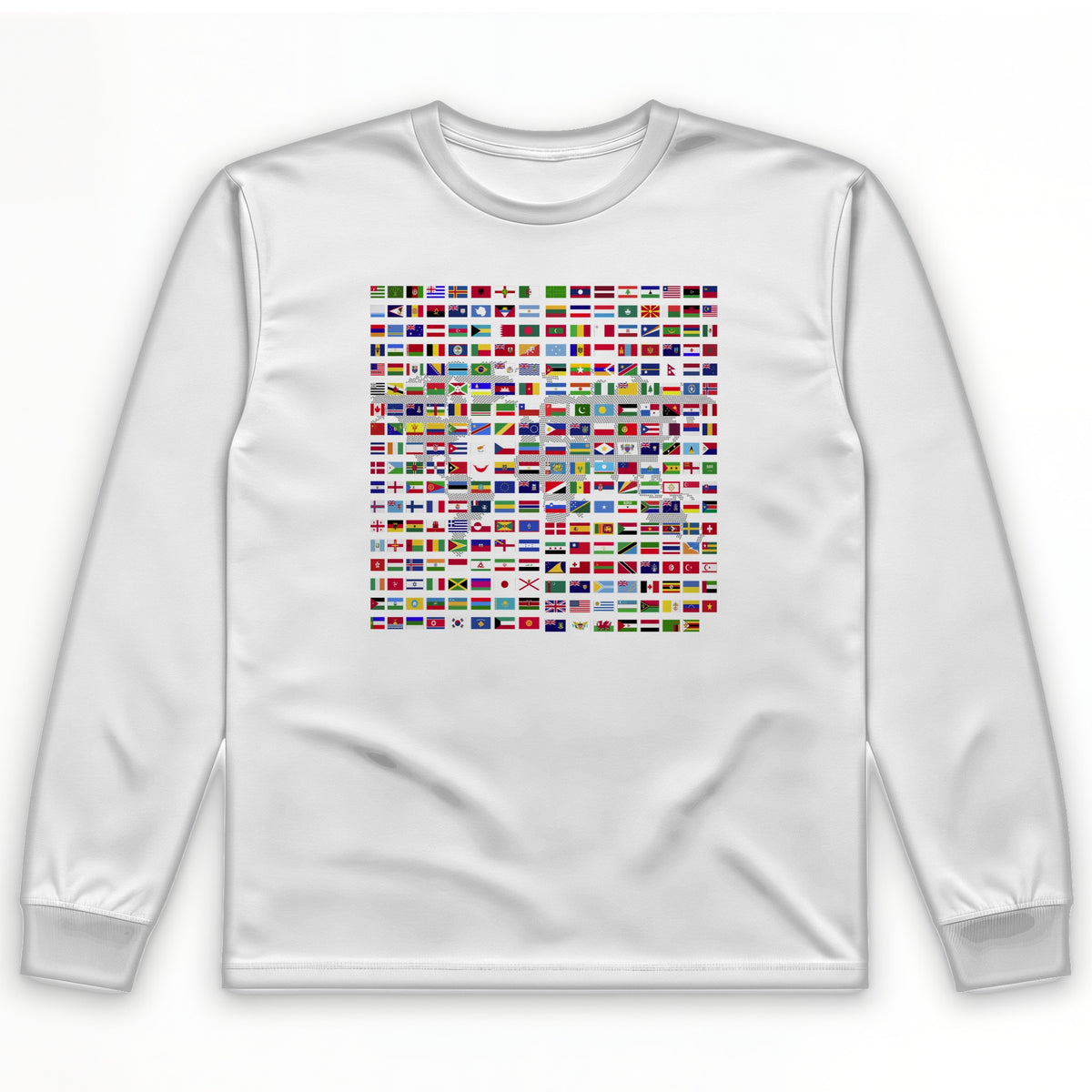 Flags of the World Long Sleeve T-Shirt