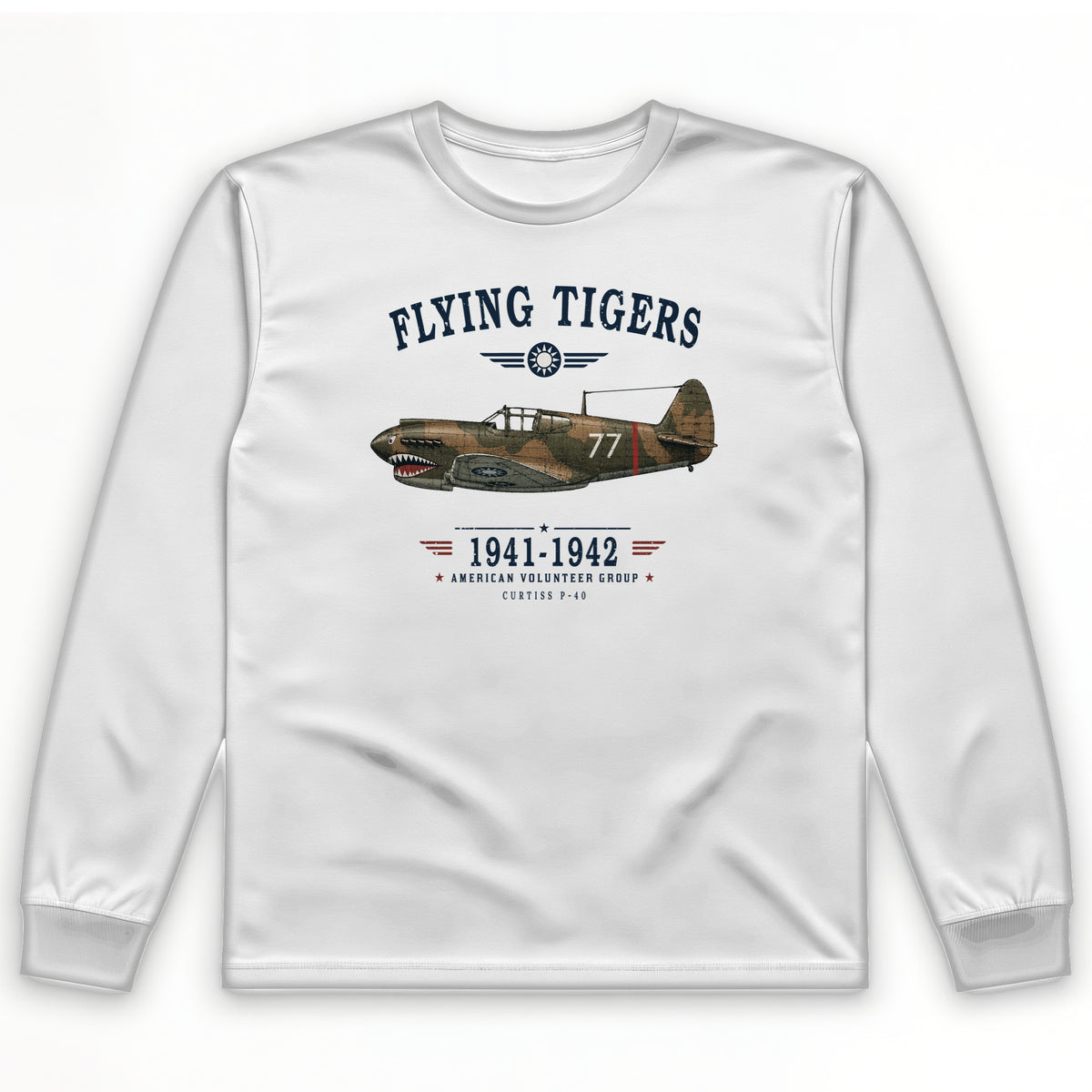Flying Tigers Long Sleeve T-Shirt