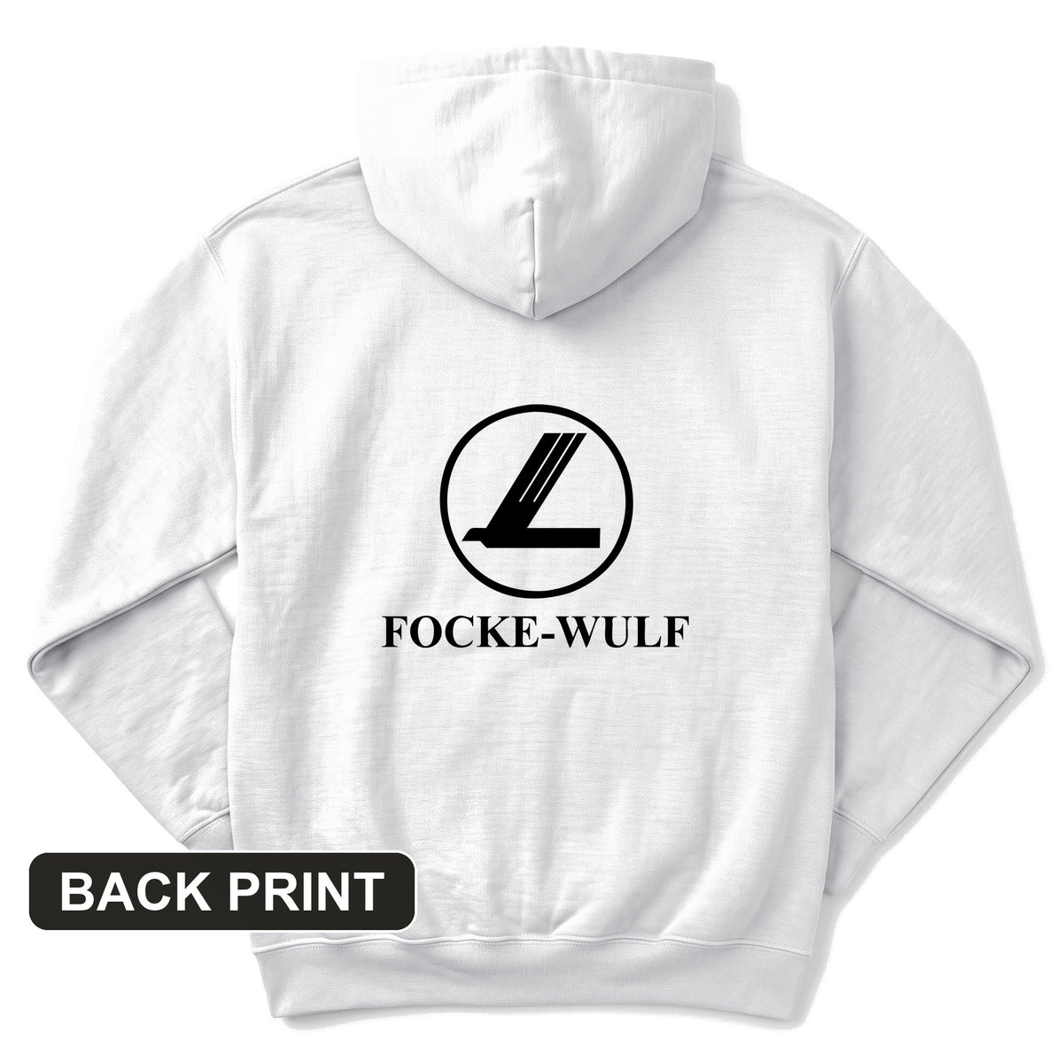 Focke Wulf Back Print Hoodie